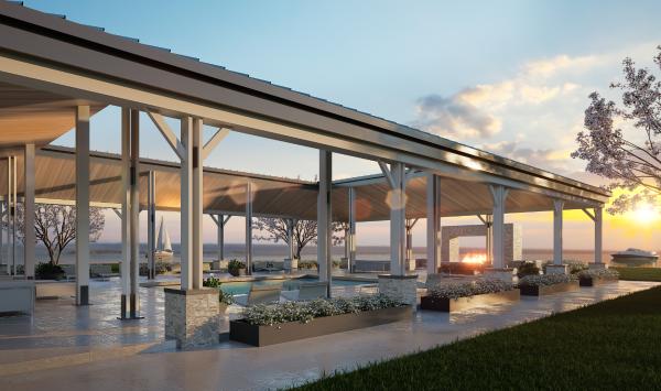 Residents can enjoy beautiful intracoastal views from the community amenities