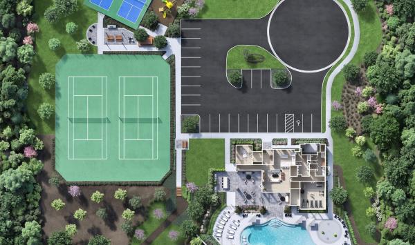Amenity site plan