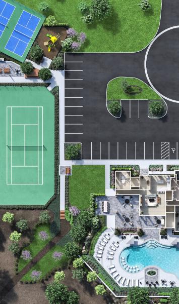 Amenity site plan