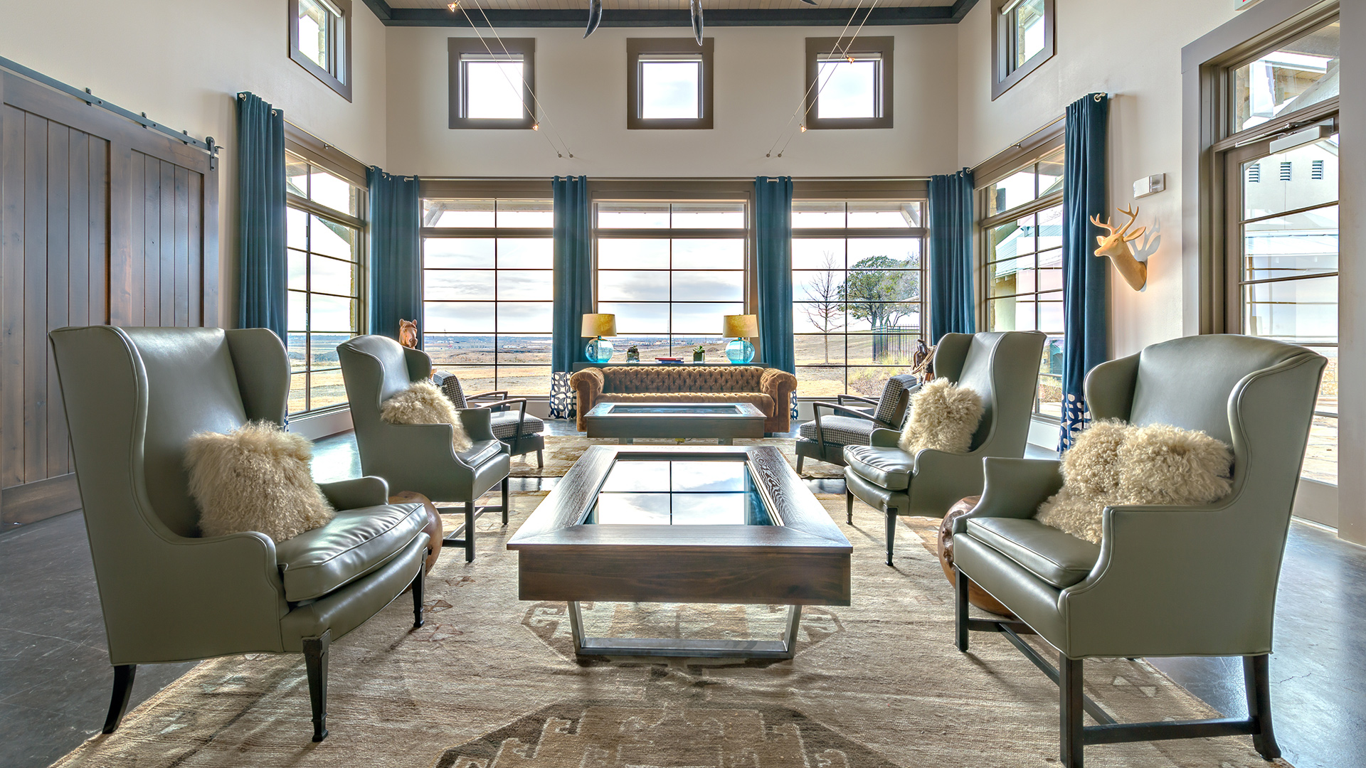 Frisco Tx New Homes Master Planned Community Phillips Creek Ranch Phillips Creek Ranch Welcome Center Lobby