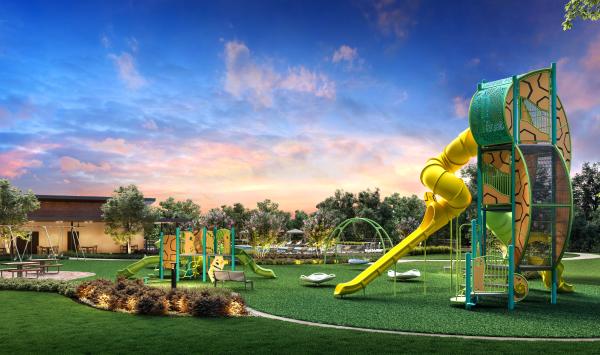 Enjoy on-site amenities with resort-style pool and playground