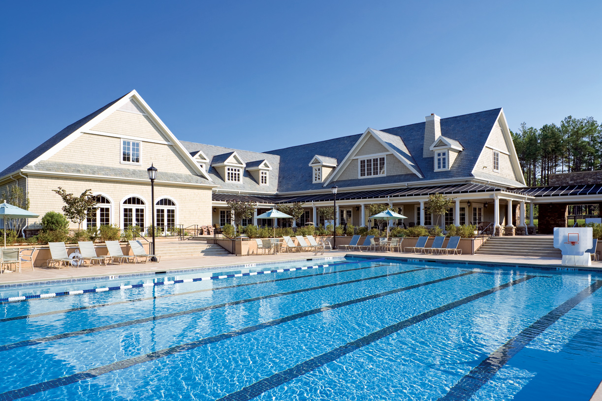 Hasentree Golf Villas Collection The Benson Home Design 25 Yard Compeion Pool At The Family Activity Club