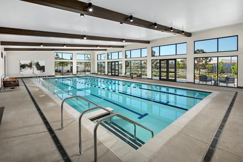 Swim all year with the indoor pool