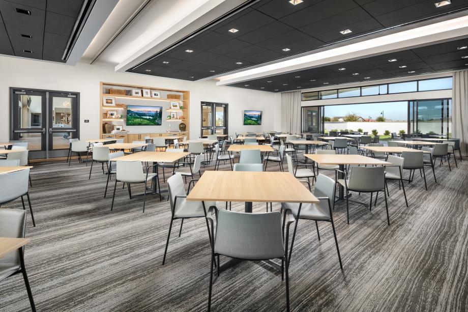 Spacious multipurpose room