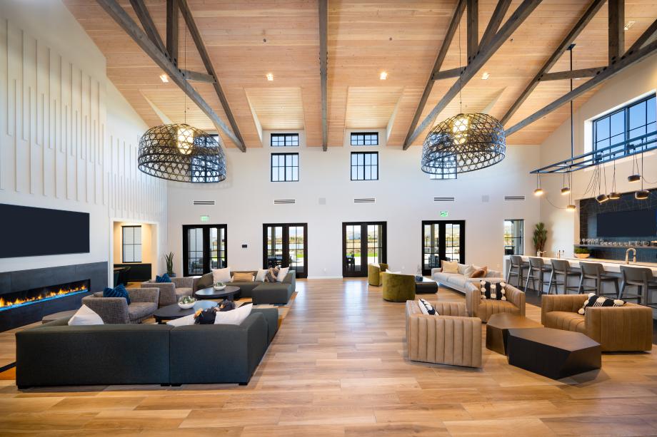 Relax or socialize in the clubhouse great room