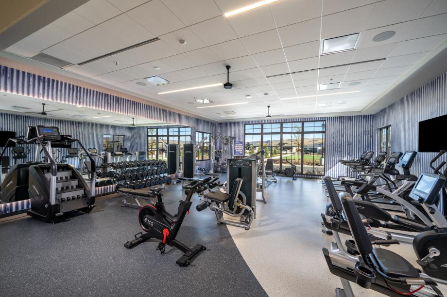 State-of-the-art fitness equipment with 24-hour access