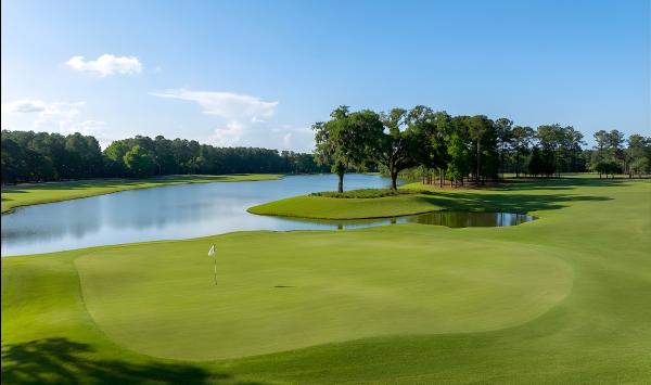 Stunning golf course community