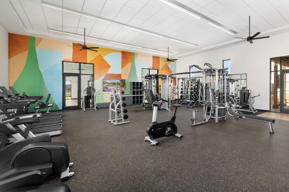 Brand-new fitness center