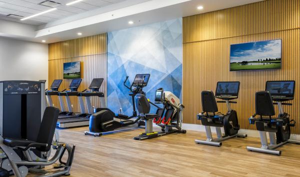 State-of-the-art fitness center