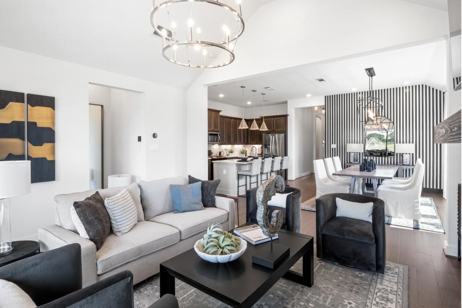 Great room with casual dining