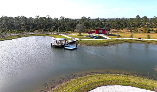 Waterfront relaxation at The Lagoon docks