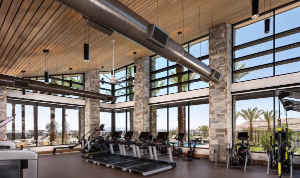 State-of-the-art fitness center