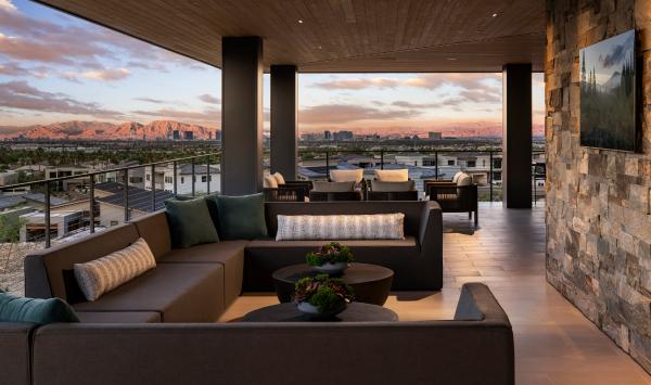 Wraparound, outdoor veranda