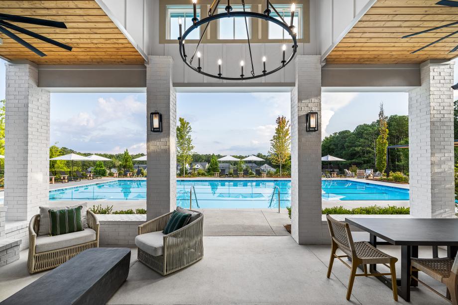 Go for a swim in the community pool