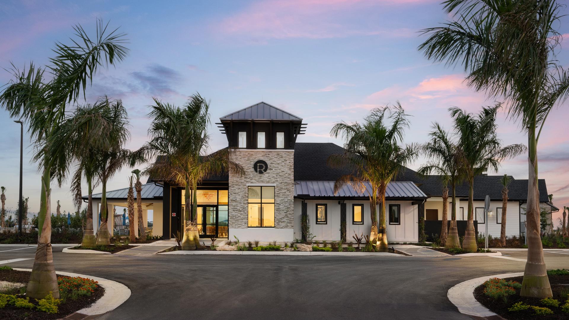 The Veranda Amenity Center is now open and exclusive to Regency at Babcock Ranch residents