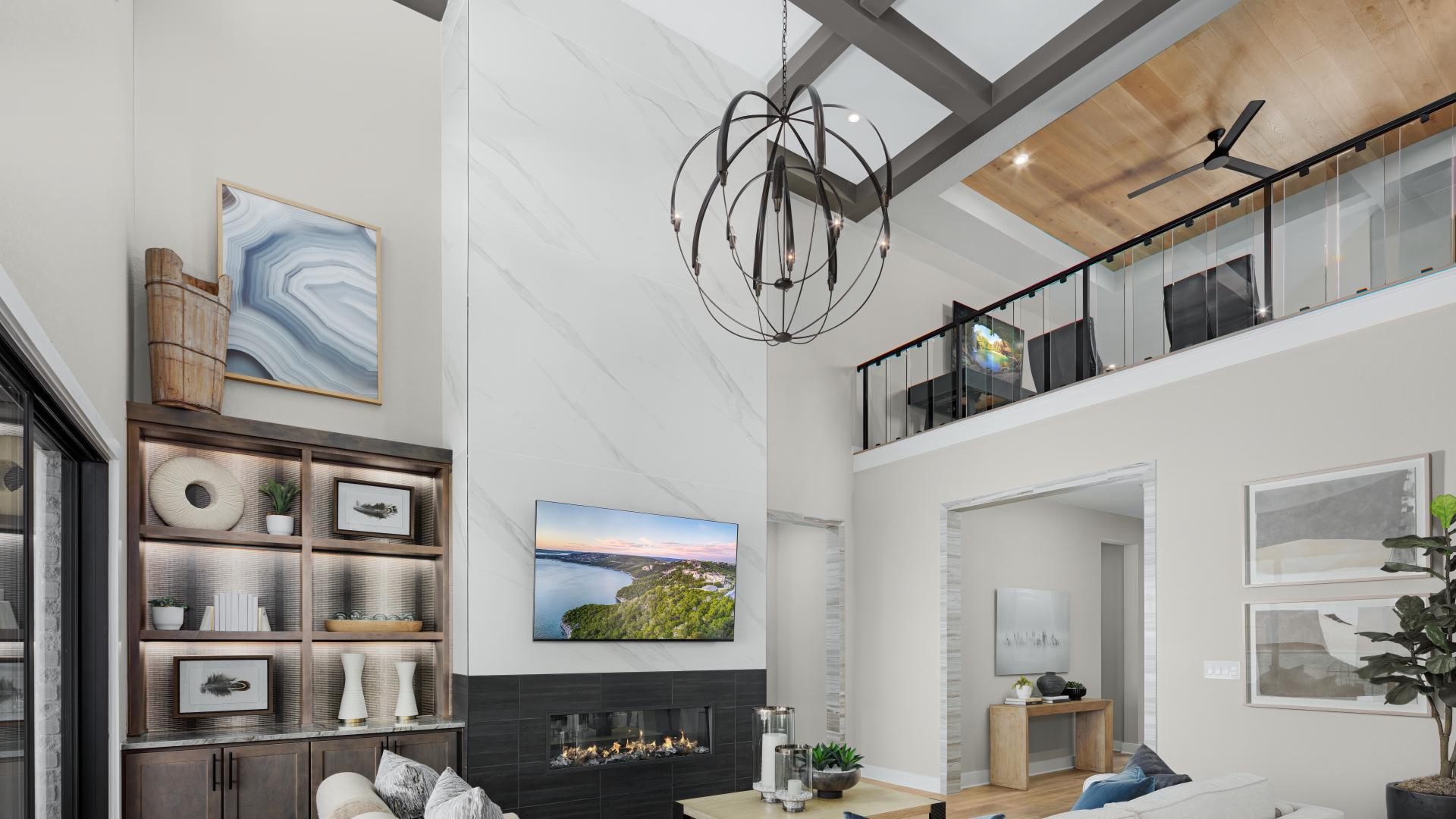 Stunning two-story great room