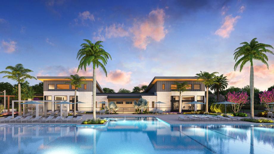 Resort style amenity pool for ultimate relaxation