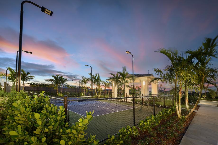 Future pickleball and tennis courts