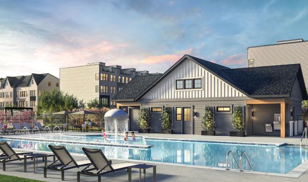 Future resort-style community pool
