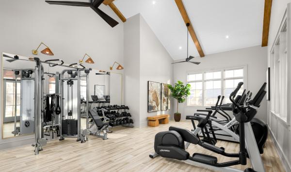 Work out in the state-of-the-art fitness center