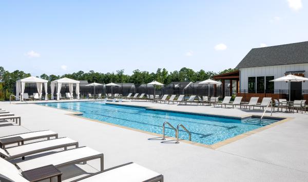 Relax by the resort-style pool