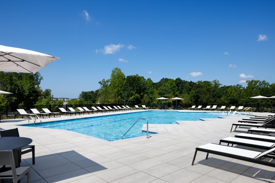 Relax by the resort-style pool