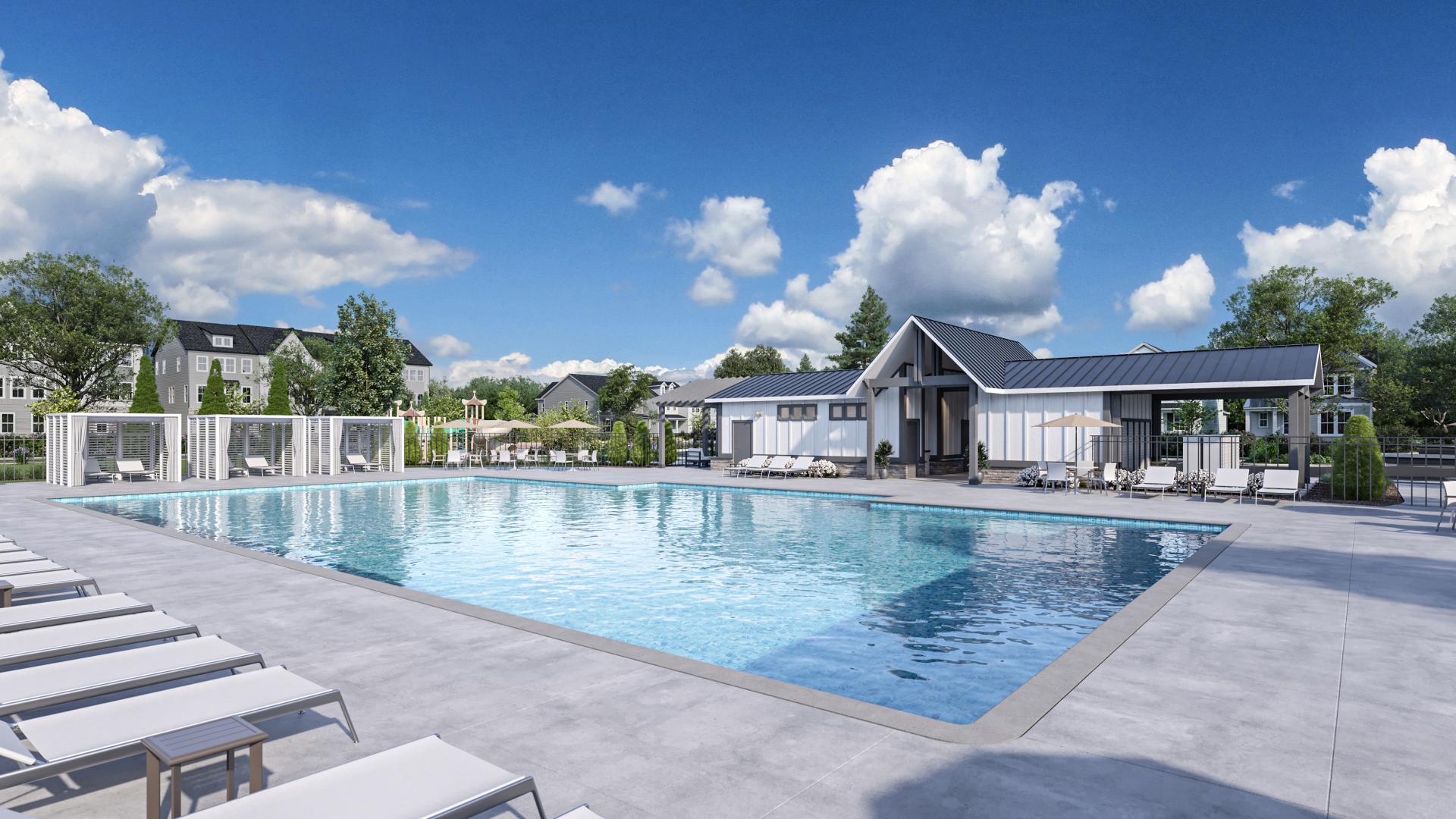 New Home Community Forestville Village by Toll Brothers in Knightdale