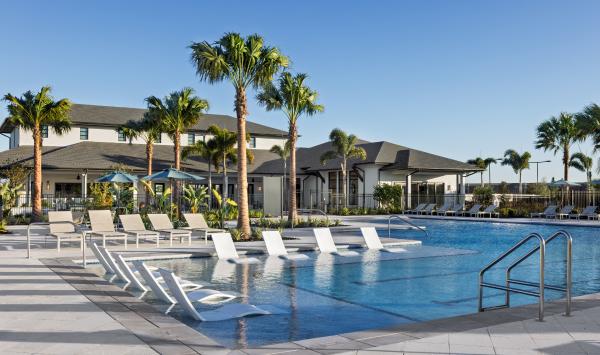 Resort-style amenity pool