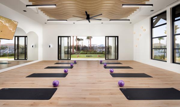 The Cove group fitness studio