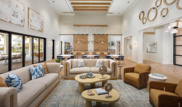 Spacious great hall and welcoming common areas—perfect for socializing, events, and everyday gatherings