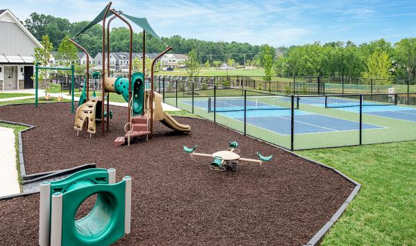 Tot Lot & Pickleball Courts