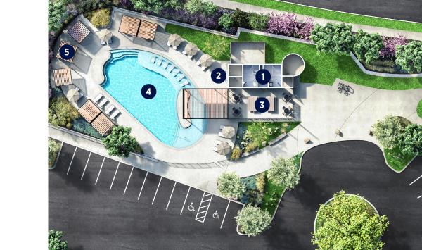 Resort-style amenities