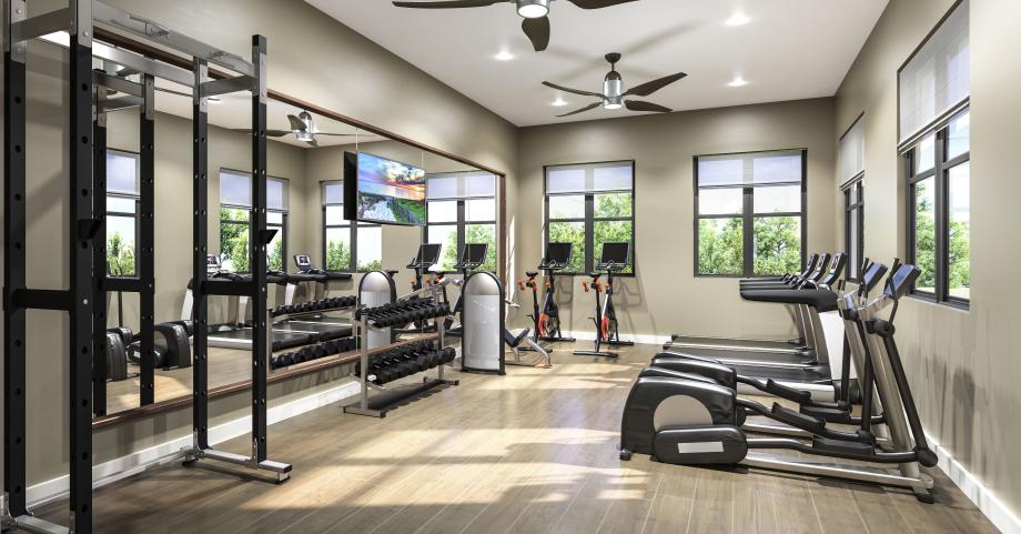 Private fitness center