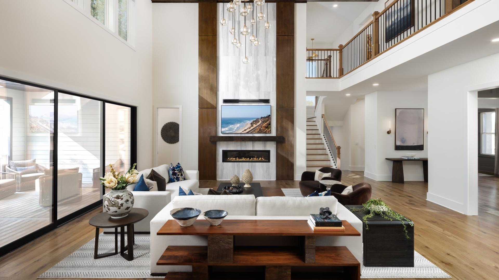 Breathtaking two story great rooms