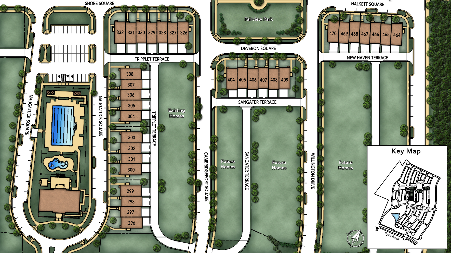 Moorefield Green The Manors Site Plan II