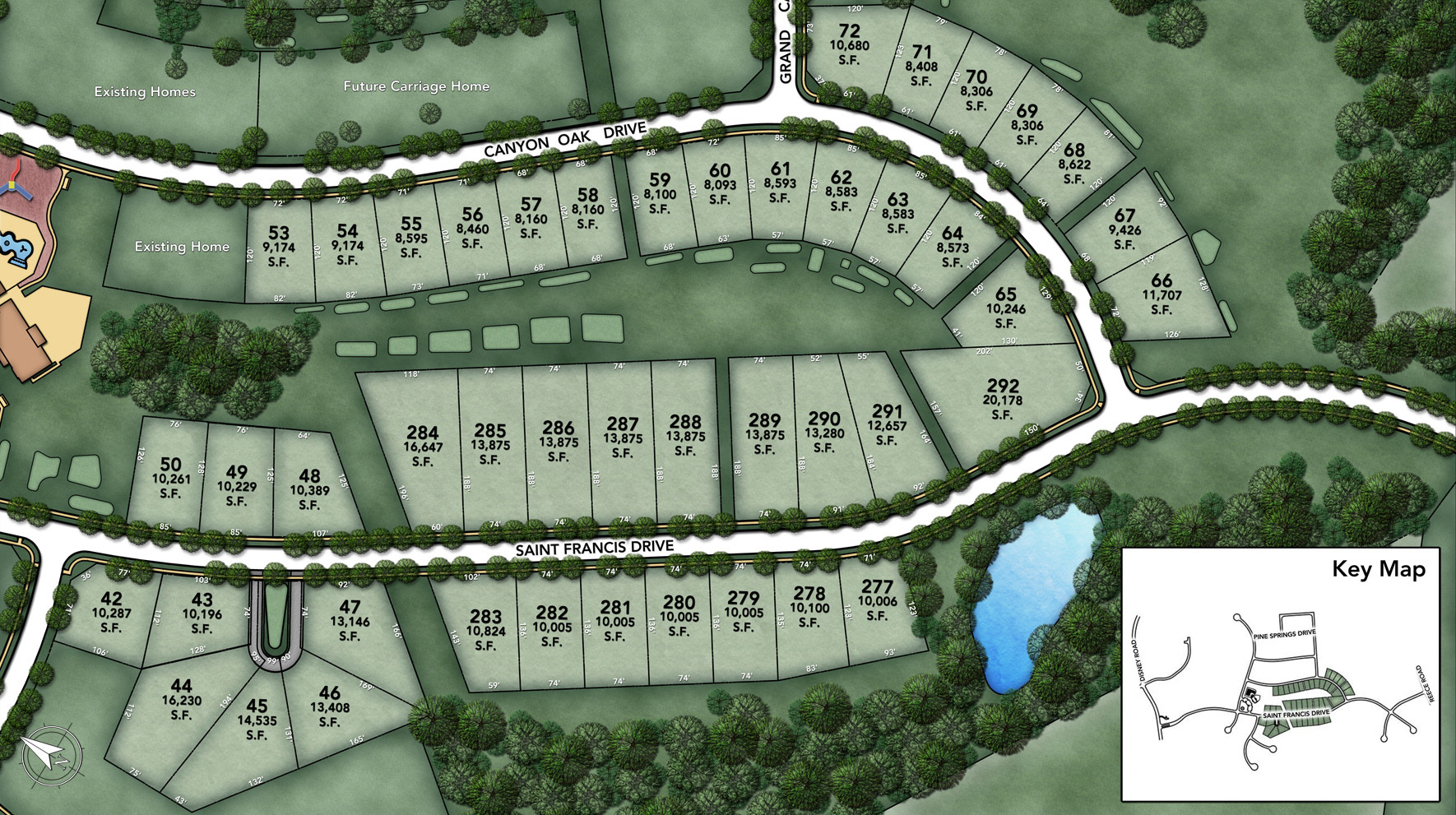 Arundel Forest The Glen Site Plan