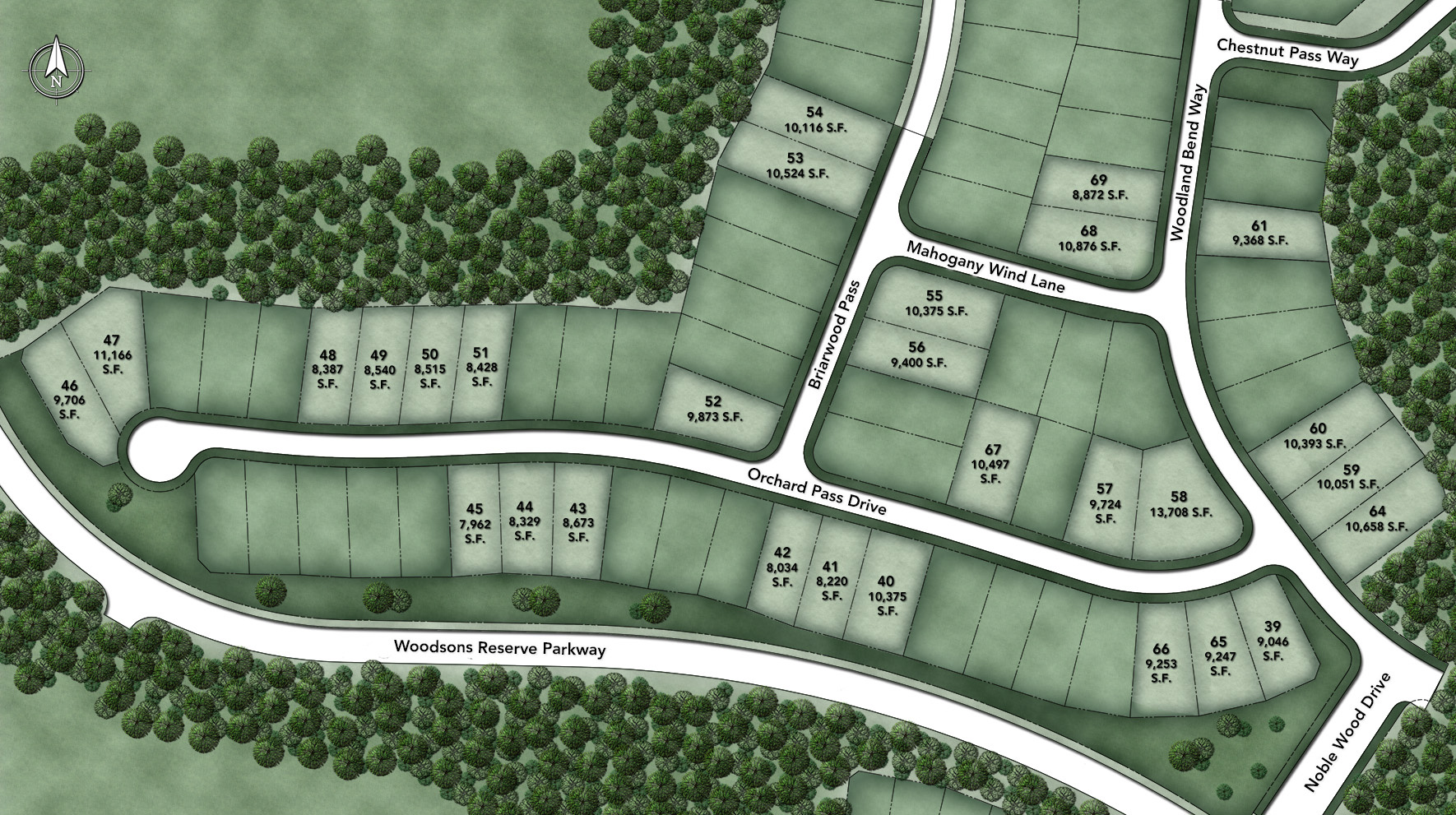 Spring TX New Construction Homes Woodson's Reserve Wooded Bend