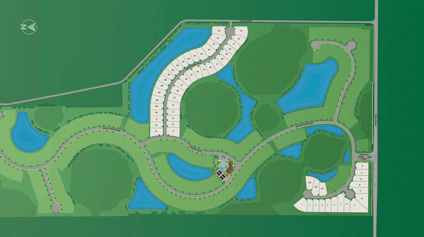 Toll Brothers at Venice Woodlands Site Plan
