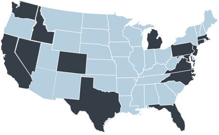 Map of ESE Consultants offices