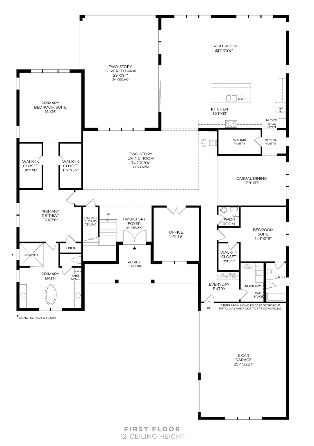 1st Floor Floor Plan