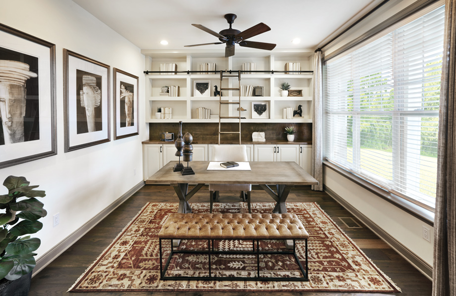 First-floor office