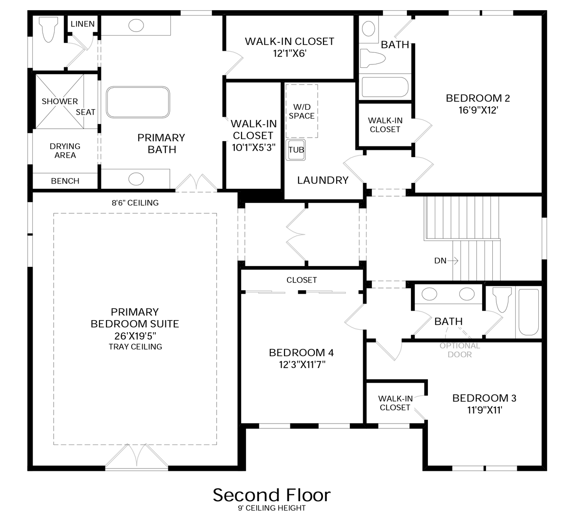 2nd Floor Floor Plan