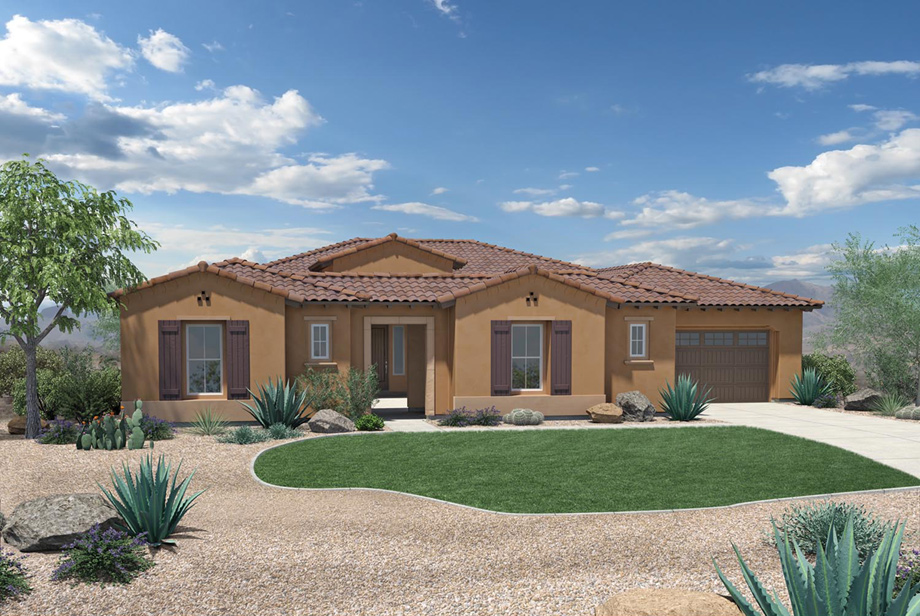 Toll Brothers at Los Saguaros The Aracena Home Design