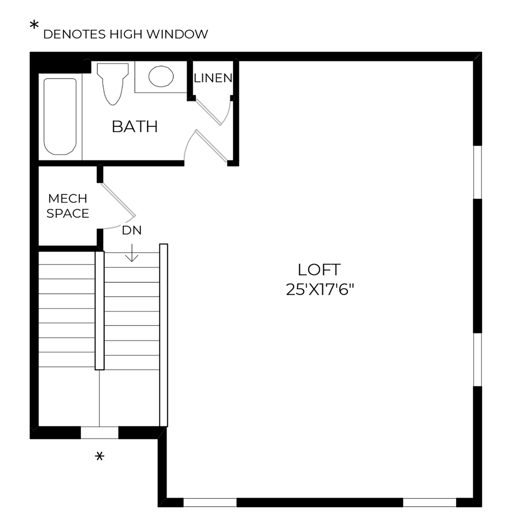 2nd Floor Floor Plan