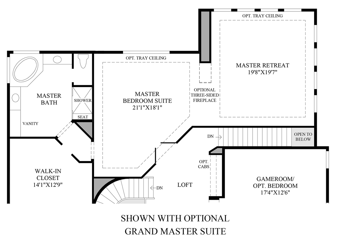 Toll Brothers at Flatiron Meadows The Vistas The Valmont Home Design