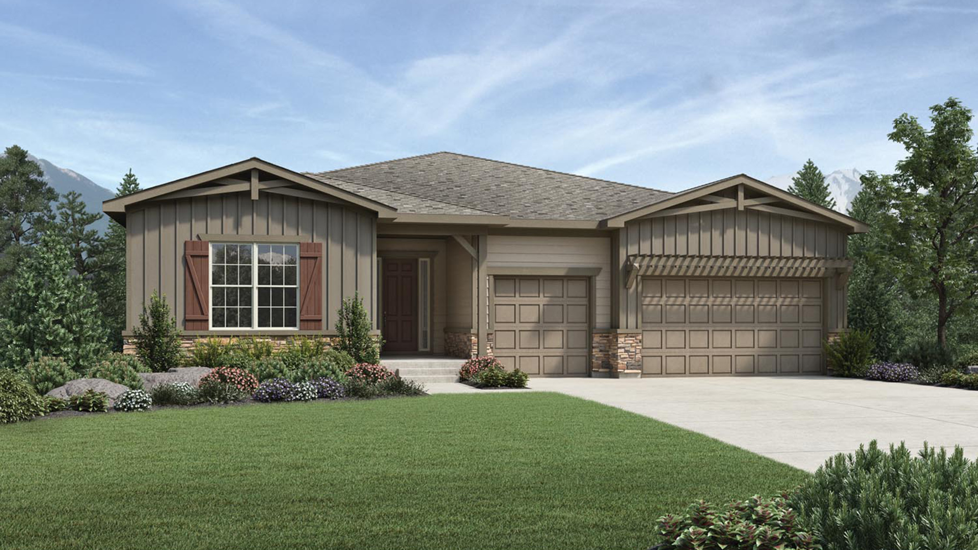 The Highlands at Parker The Valmont Home Design