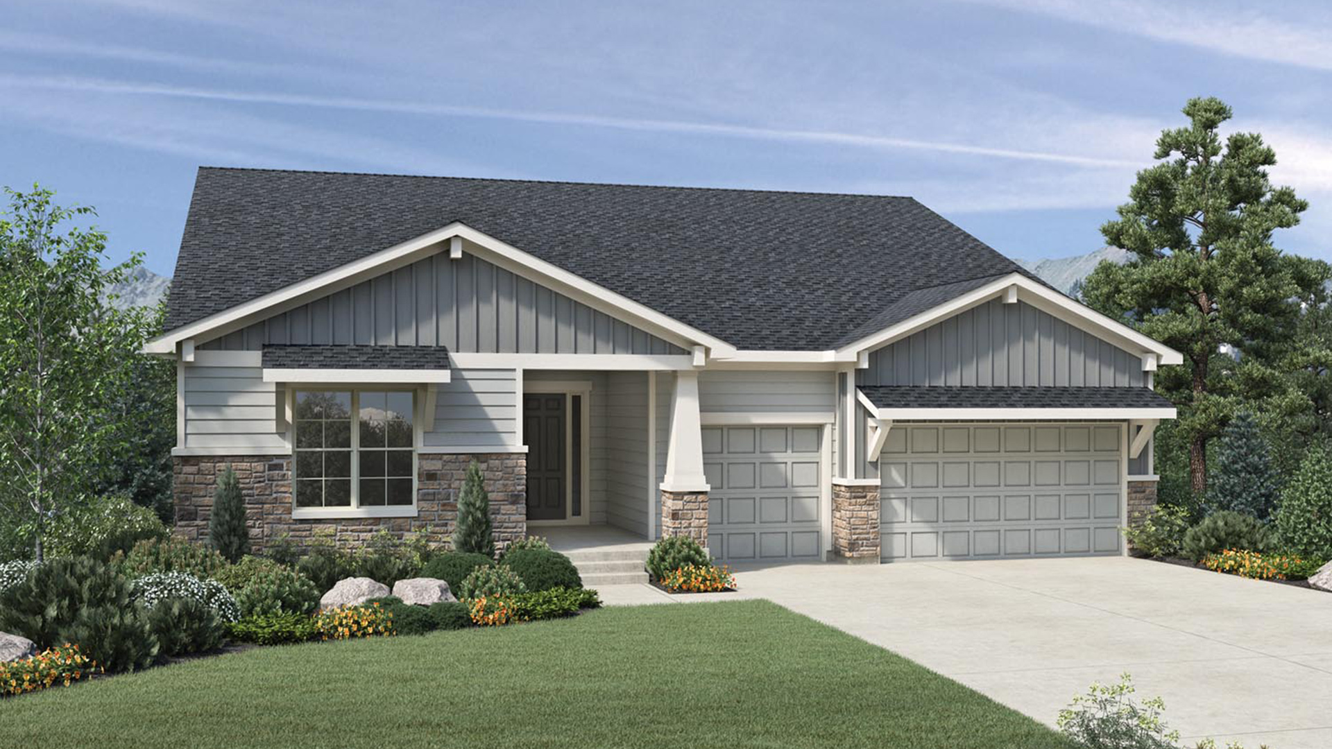 The Highlands at Parker The Valmont Home Design