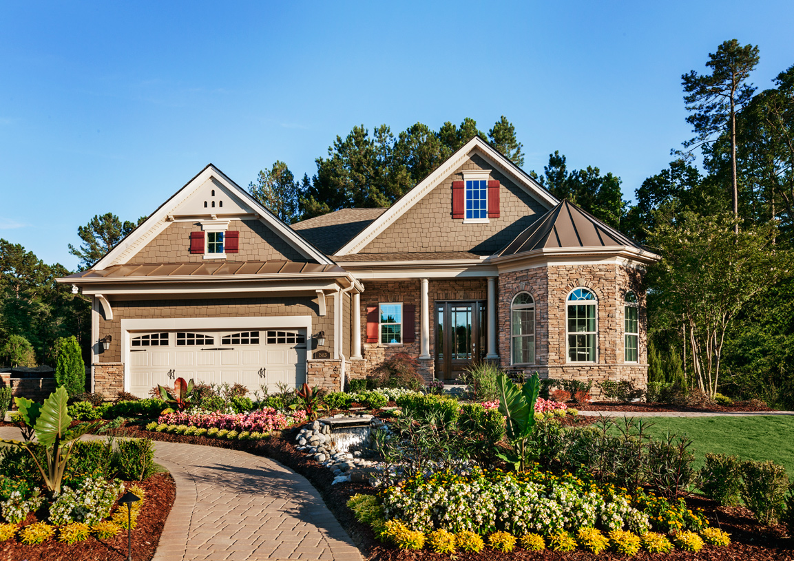 Wake Forest NC New Homes for Sale Hasentree Golf Villas Collection