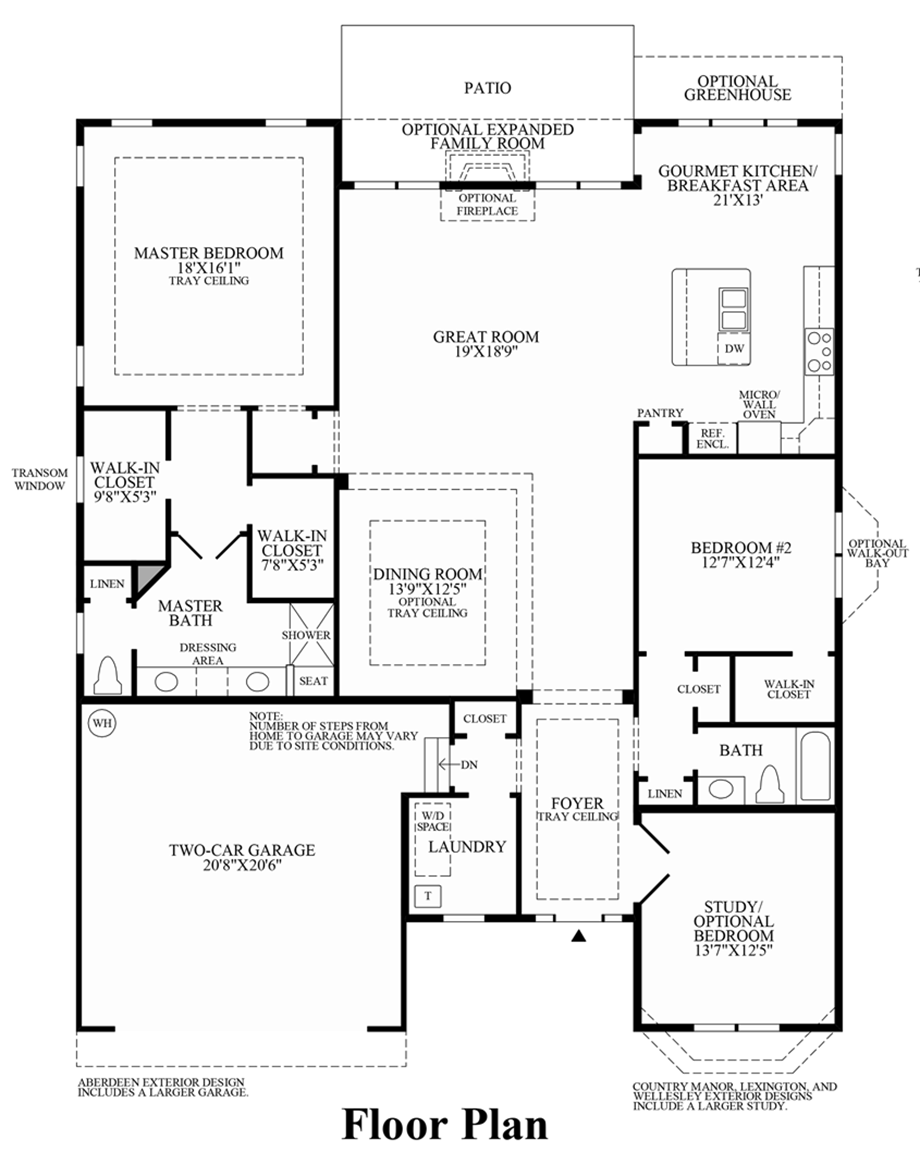 Regency at White Oak Creek The Bowan Home Design