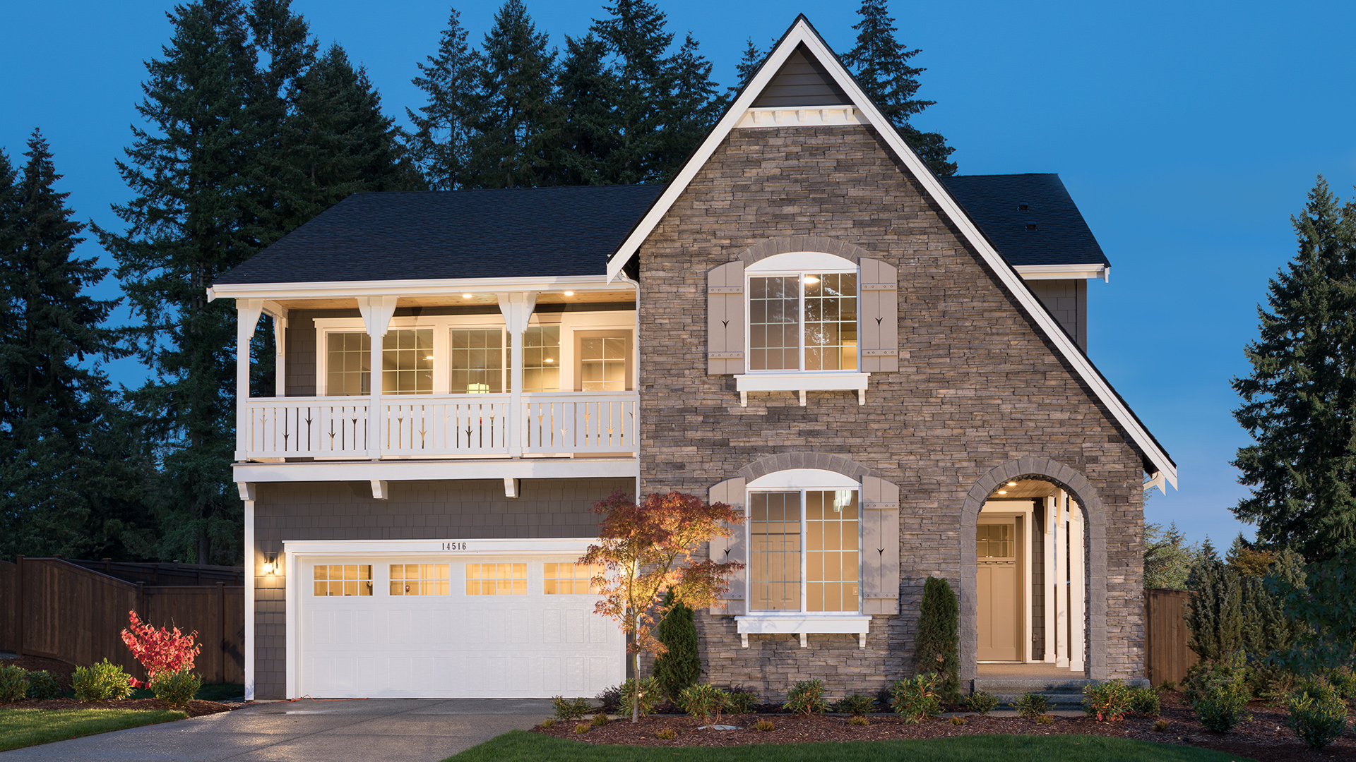 Woodhaven The Sahalee with Basement Home Design